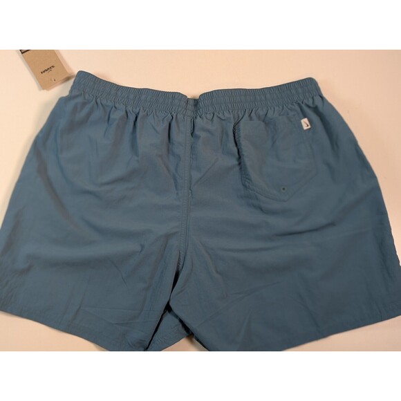 Nike Solid Icon Men's XXL 5" Volley & Swim Trunks NESSB636-344 Teal Blue - Picture 6 of 6